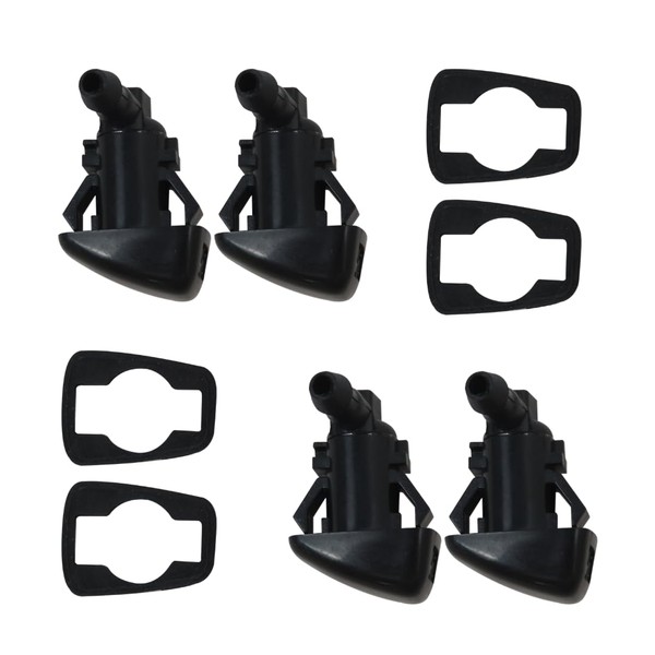 New Windshield Washer Nozzles Replacement 5182327AA Compatible for Dodge Challenger