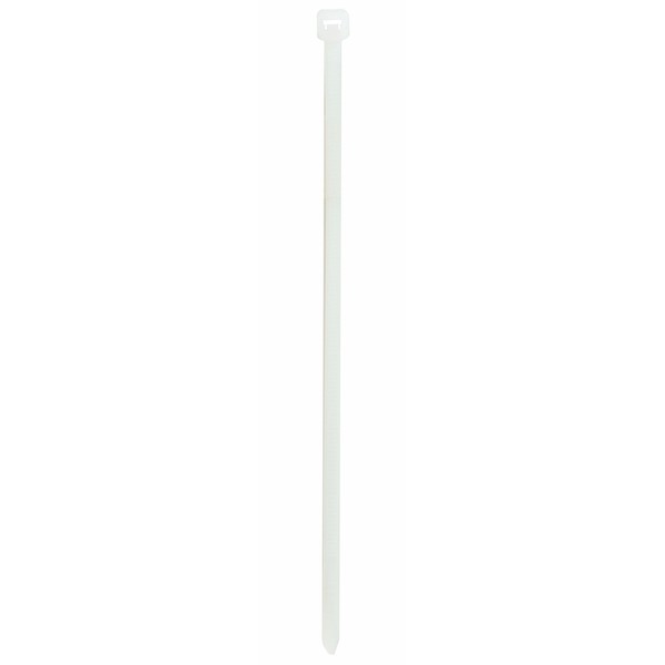 Aviditi 5" Nylon Cable Ties, Natural, 40 lb. Strength.14" Width,