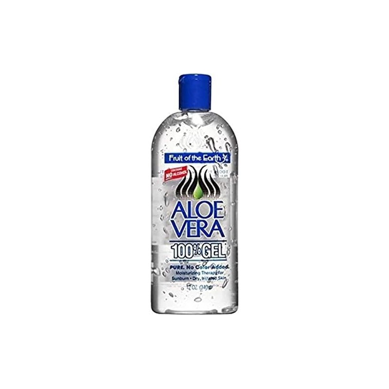 FRUIT O/T EARTH ALOE VERA GEL 12 OZ(Pack of 2)