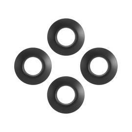 ZONADAH 4 Pieces Paddle Retaining Ring, Rubber Canoe Paddle Drip Ring, Rowing Drip Rings, Kayak Drip Ring, Paddle Drip Ring, Special Canoe Attachment Rings, Kayak Accessories