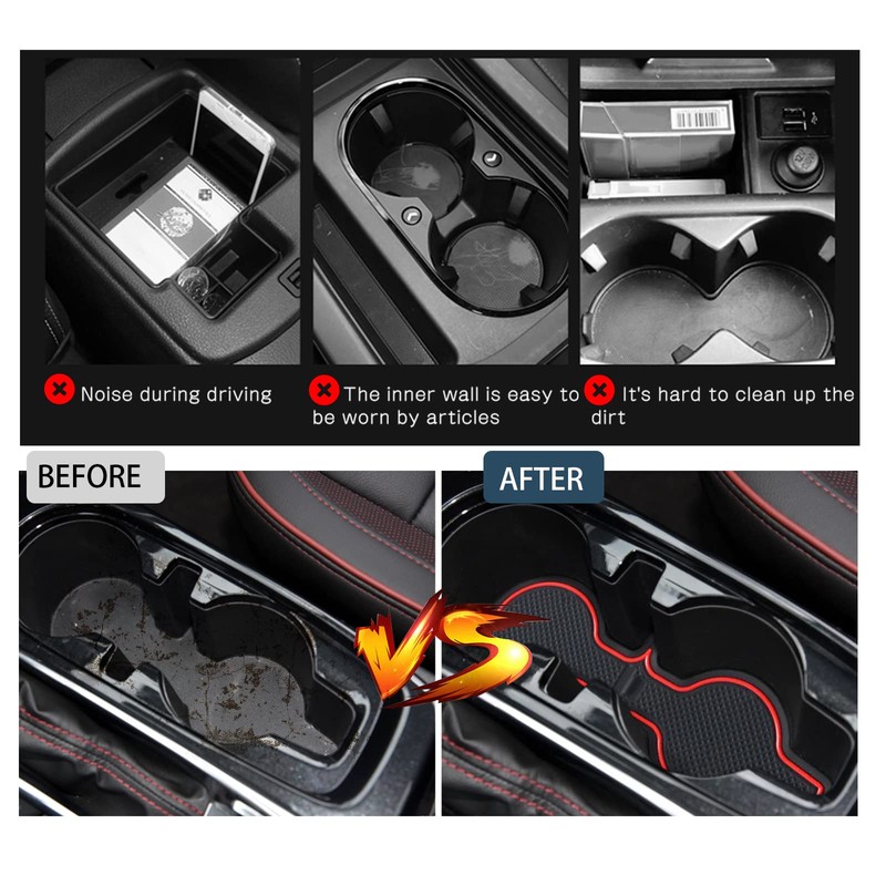 2026 Trailblazer Door Slot Mats for Chevy Trailblazer 2026 Accessories