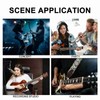 Electric Guitar Headphone Amplifier Amp 3.5mm Headphone Jack Aux In
