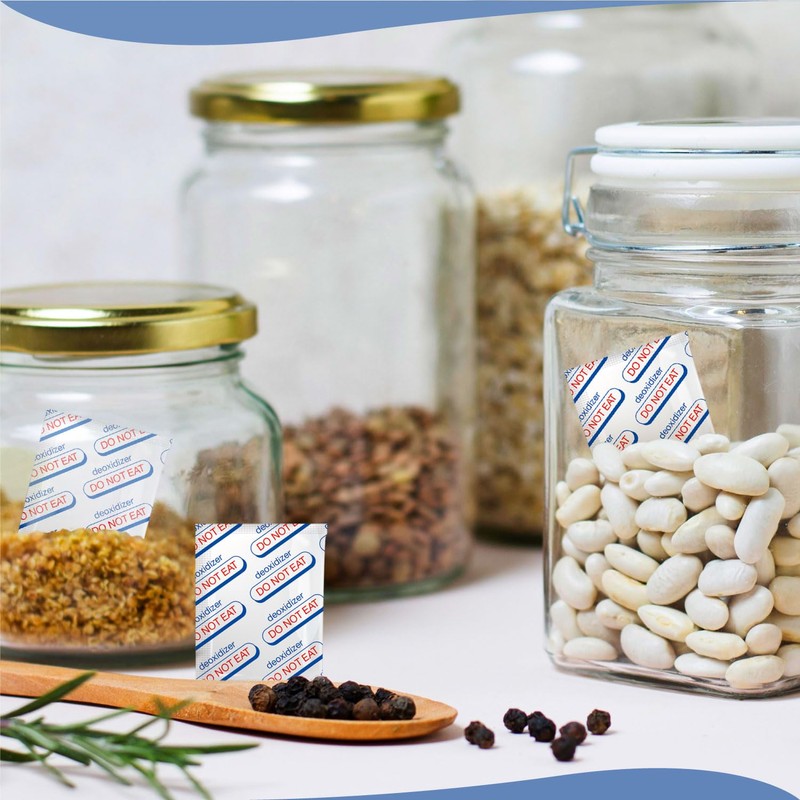 BELLE KR Oxygen Absorbers 400cc 100pcs Pack (5pcs Per vacuume