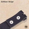 shenky Interchangeable belt without buckle, press studs, 4 cm width,