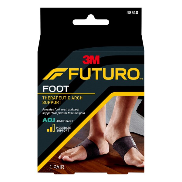 Nexcare Futuro Therapeutic Arch Support Moderate, 1 pair (Pack of 3)
