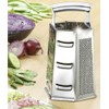 Stainless Steel 6 Sides Multi-Purpose Grater Vegetable Grater Kitchen Grater