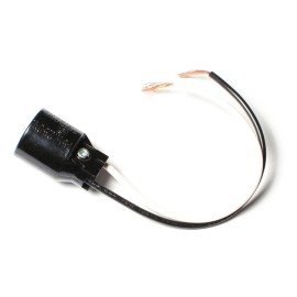 Unbranded Intermediate Base Heat Resistant Plastic Electrical Sockets (5 pcs.)