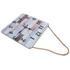 Wall Clock Industrial Style Silent Quartz Movement Density Board Large
