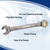 WORKPRO 22-Piece Ratcheting Wrench Set Nickel Plating 72 Teeth Metric