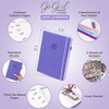 GoGirl Planner Agenda – Colorful Undated Monthly & Weekly Organizer