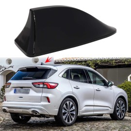 KEEPDSGN Car Waterproof Shark Fin Roof Antenna W/ Radio AM/FM Signal Aerial For Ford Edge