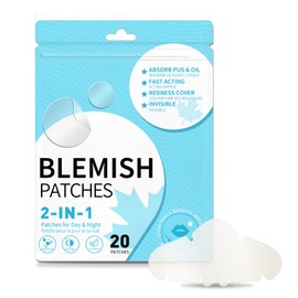 Pimple Patches for Nose 20 Pcs Ultra Thin Hydrocolloid Large Pimple Patch Invisible With Salicylic Acid and Tea Tree Skin Care