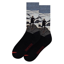 MuseARTa Unisex Caspar David Friedrich Socks, blue