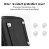 Transparent Silicone Handbag Feet Protectors, Precise-Fit Purse Bottom Stud Covers