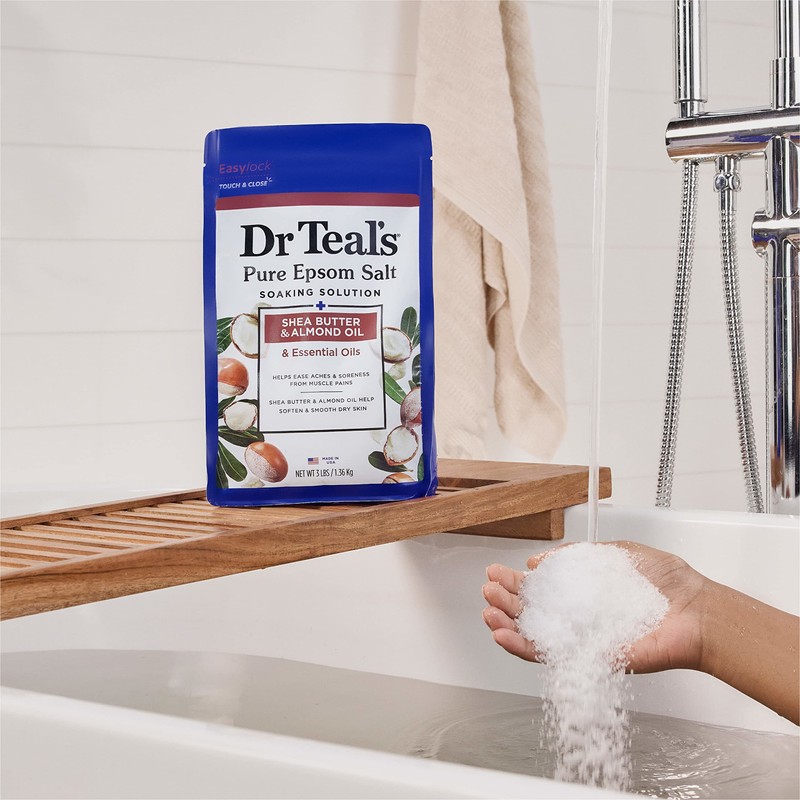 Dr Teal's Epsom Salt Magnesium Soak, Soften & Moisturize with