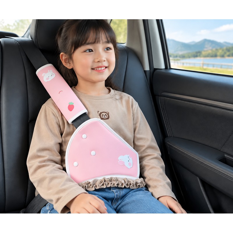 Soft Car Seat Belt Shoulder Pad for Comfortable Driving –