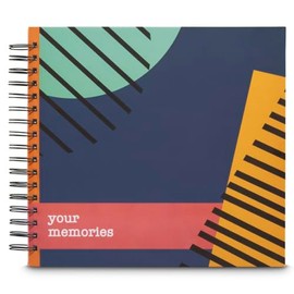 Hama Photo Album for Photos (for Glue-On Pasting, Spiral, for Photos 10 x 15 cm, 50 Pages, 28 x 24 cm), Colourful, Purple