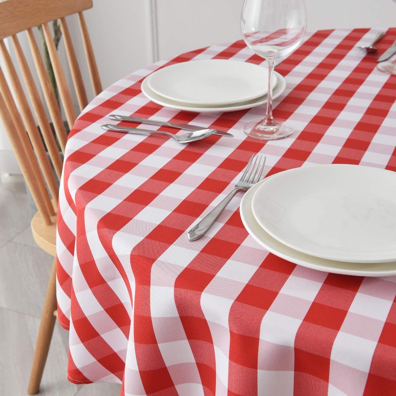 Maxmill Atlas 70 - Mantel individual, color rojo y blanco