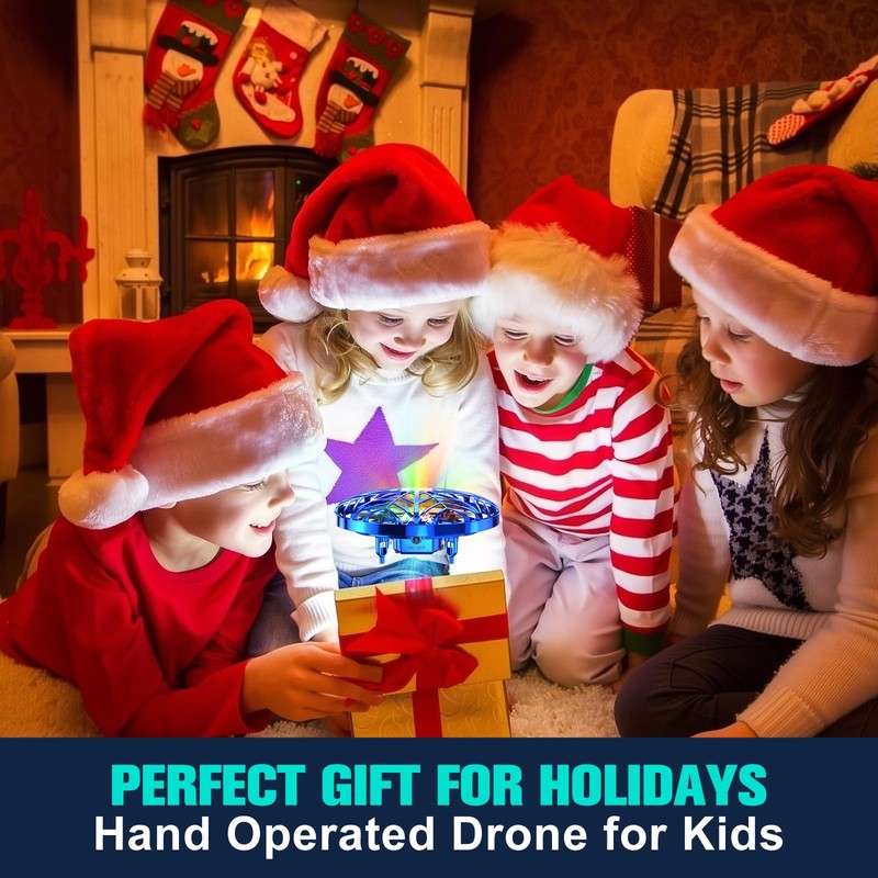 Hand Operated Drone for Kids - Easy to Fly Hover