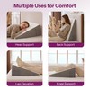 Wedge Pillow with Foam Top for Sleeping,Reading and Rest, 8