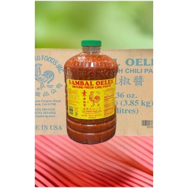 Huy Fong Foods INC 8.5 Lb Sambal Oelek Ground Fresh Chili Paste, Delicious Huy Fong Foods, INC.