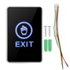 Touch Sensor Pannel NO NC COM Exit LED Light Access