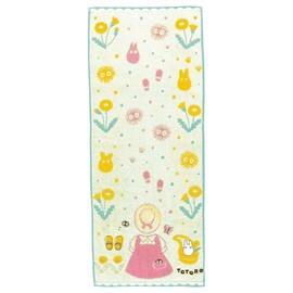 Marushin 1005062000 Face Towel Ghibli Totoro Clothes and Totoro Organic Cotton