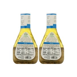 Ken’s Steakhouse Simply Vinaigrette Greek Dressing, Gluten Free with No Artificial Flavors, Preservatives or High Fructose Corn Syrup, 16 FL OZ Bottle (Pack of 2)