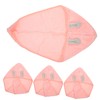 WOONEKY 4pcs Quick Drying Hair Towels for Women Super Absorbent