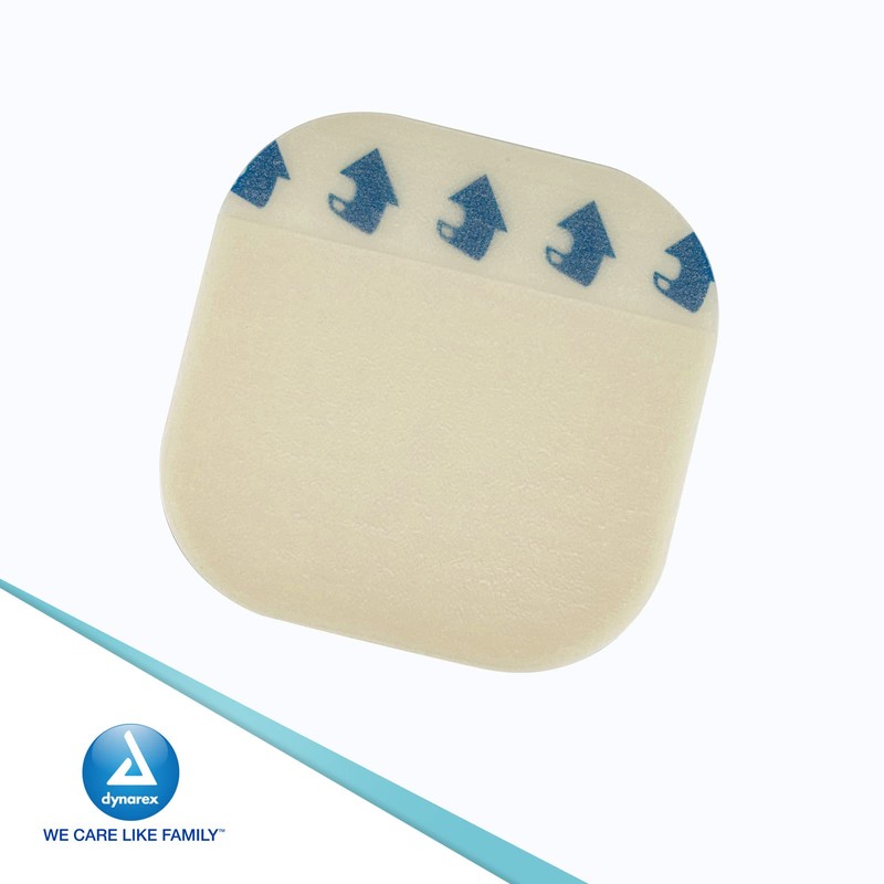 Dynarex DynaDerm Hydrocolloid Dressings, Sterile Moist Bandages Used for All