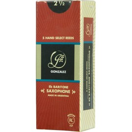 Gonzalez Regular Cut Baritone Saxophone Reeds Strength 3.25