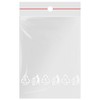 Polybeutel 500 sacchetti con chiusura a pressione, 60 x 80