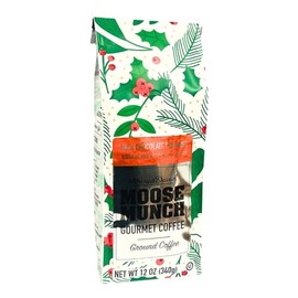 Harry & David Moose Munch Milk Chocolate Caramel Flavored Gourmet Ground Coffee, 100% Arabica, Holiday Limited Edition - 12 Ounce