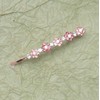 Ruwado 2 Pcs Bobby Pin with Rhinestone Flower Cute Crystal