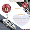 Arenbel 7 Billiard Ball Shifter Knob Car Racing Shift Lever