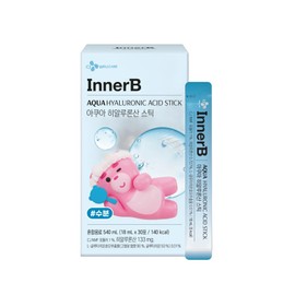CJ Innerb Aqua Hyaluronic Acid Stick Beligom Planning 30 packets (1 month supply) Hyaluronic Acid Stick 30 packets_OY1979 / CJ 이너비 아쿠아 히알루론산 스틱 벨리곰기획 30포 (1개월분) 히알루론산 스틱 30포_OY1979