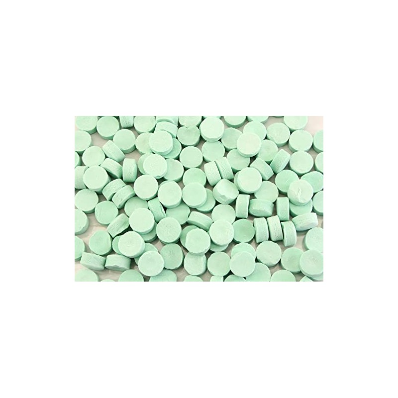 Planet Sweets Green Spearmint Lozenges Mint Candy - 8 Ounce