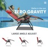 Kemon Zero Gravity Folding Lounge Outdoor Patio Adjustable Reclining Chair