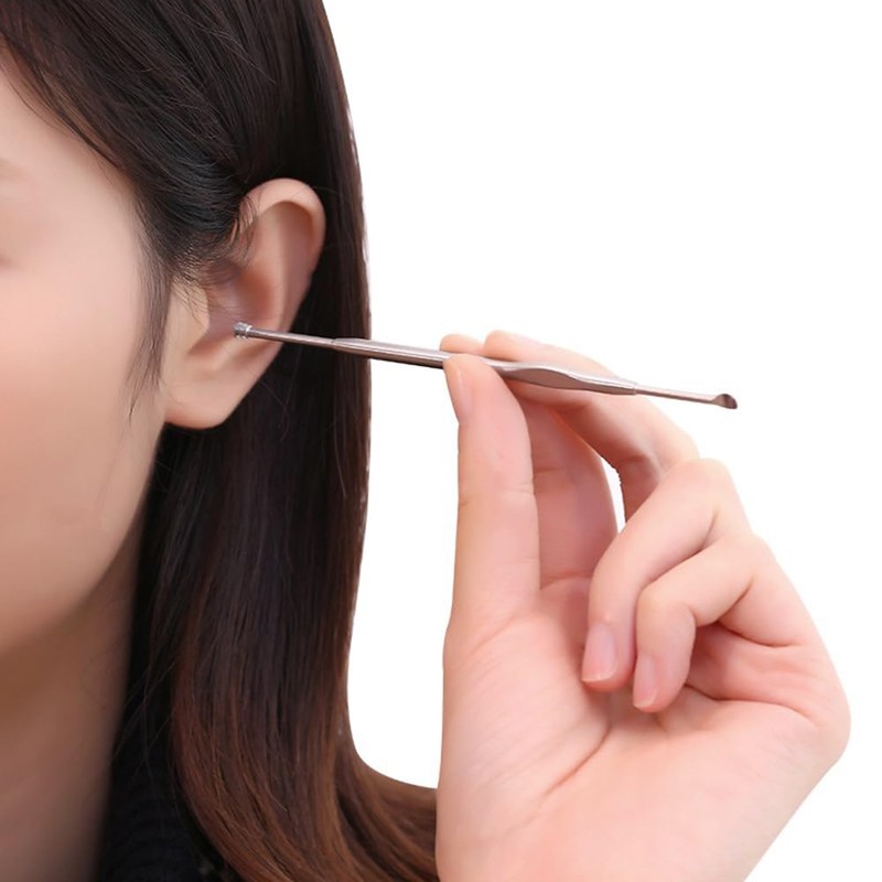 耳かき ステンレス製 みみかき スプーン 耳掃除 耳掻き かき出し 耳垢 ごっそり 子供用