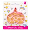 Decora Plastic Unicorn Mask Cookie Cutter