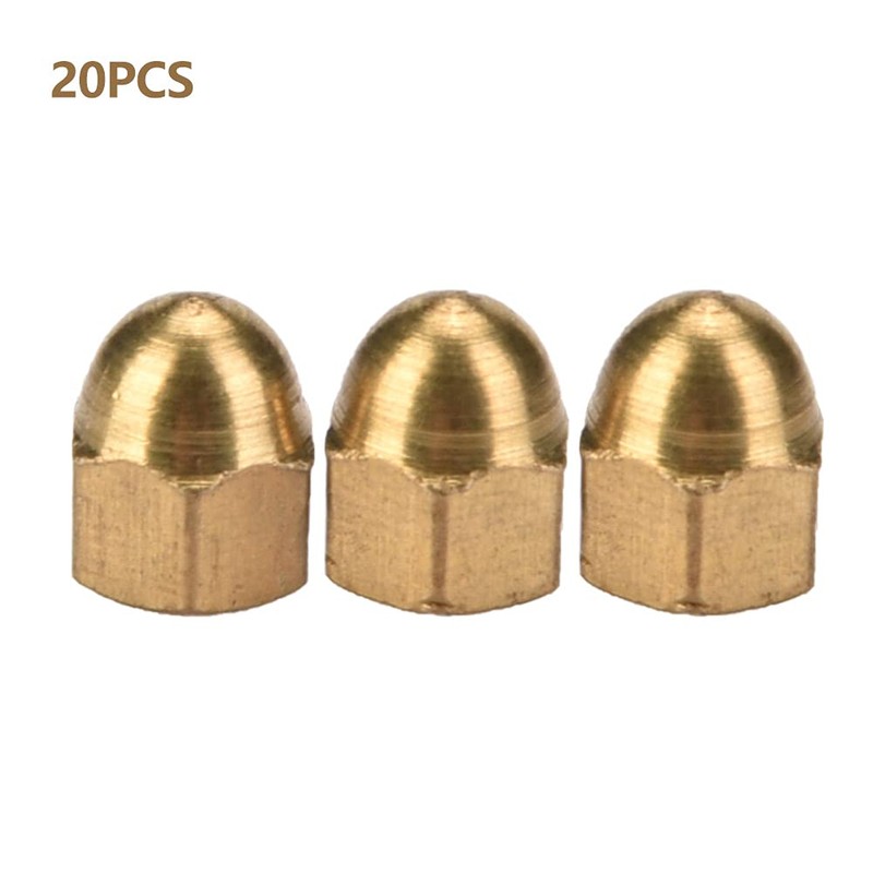 Brass Nuts, Cap Nuts Brass, M3- Brass Acorn Nut Kit