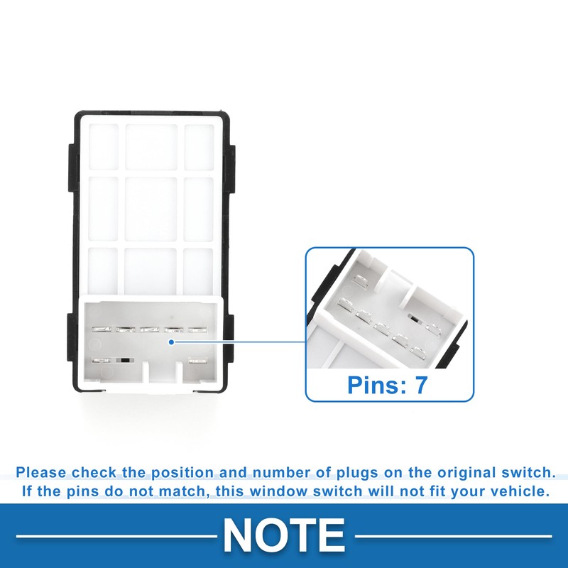 A ABSOPRO Power Window Switch No.935804V000YDA Passenger Side Window Control