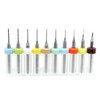 Saipor PCB Drill Bit Set Carbide CNC Cutter Bits PCB