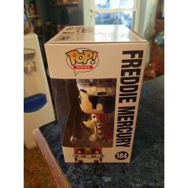 Funko Pop! Rocks Queen Freddie Mercury King #184- In Hand