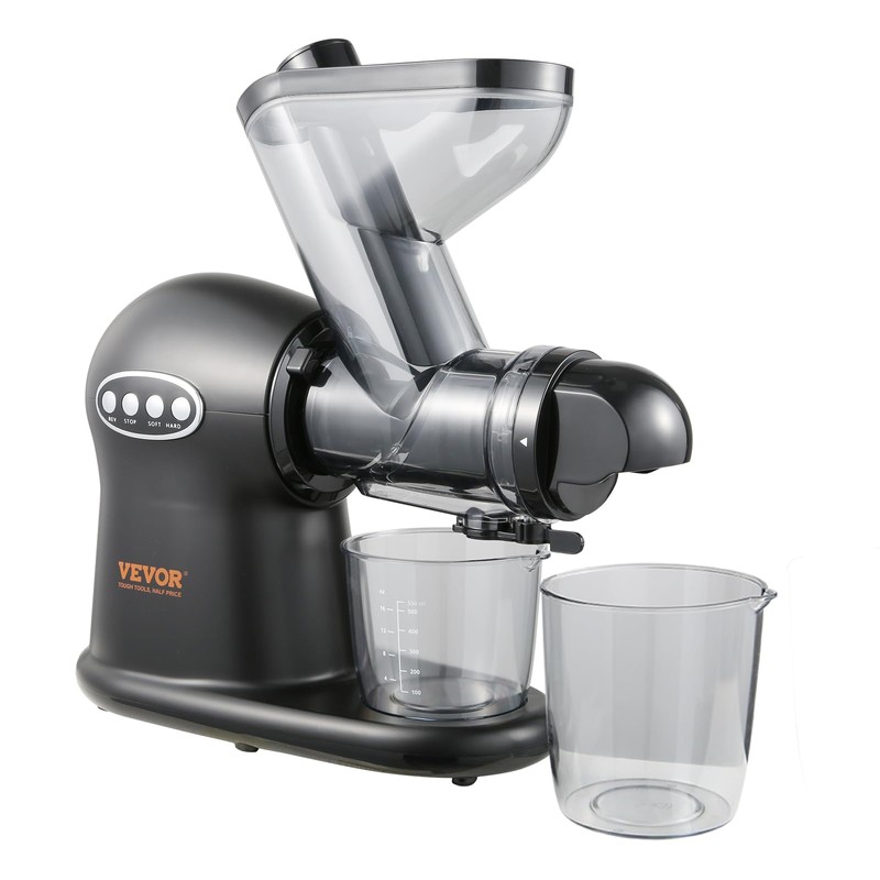 VEVOR Slow Masticating Juicer, 2-Speed Mode Cold Press Juicer Machine