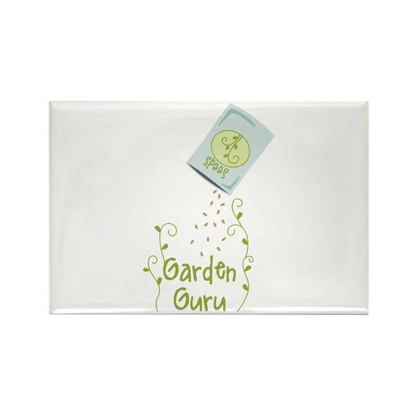 CafePress Seeds Garden Guru Magnets Rectangle Magnet (100 pack)