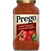 Prego Sweet Sausage and Roasted Peppers Pasta Sauce, 23.5 oz