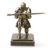 Amoysanli Medieval Armored Warrior Knight Pen Holder Desk Organizers and