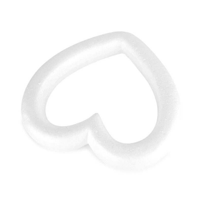 Operitacx Craft Foam Wedding Frame 2pcs Foam Wreath Forms Heart