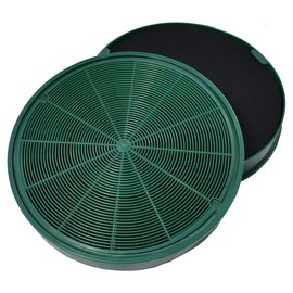 EVAYP 2x Activated Carbon Filters Long Life / Suitable for AEG, Faber, Zanussi, MCFE31 9029801306 EFF77 4055171344 Kitchen Hoods, Cooker Hoods